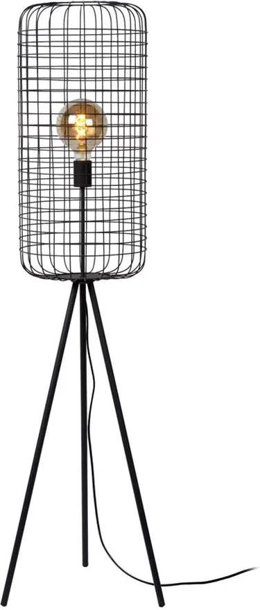 Lucide vloerlamp Esmee - zwart - 31x145 cm - Leen Bakker