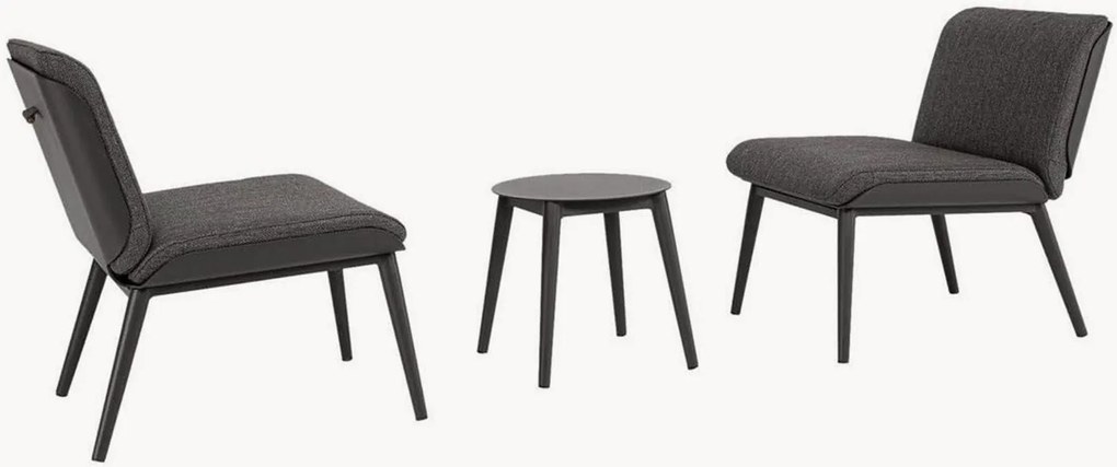 Tuin loungeset Isabela, set van 3