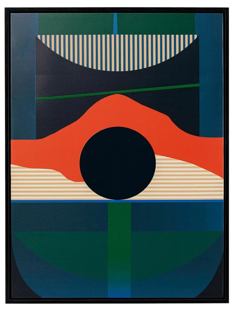 Kare Design Sunset Abstract Schilderij Zonondergang