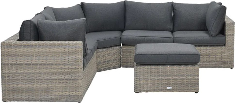 Garden Impressions Carlo loungeset 5-delig XL - vintage willow