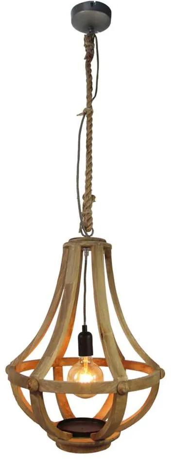 Brilliant hanglamp Merwede - eiken - Leen Bakker