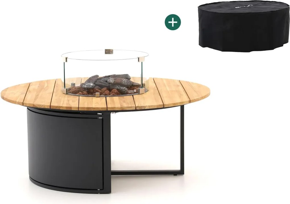 Vuurtafel Cosi | Rond  | Ø120cm | Kees Smit Tuinmeubelen