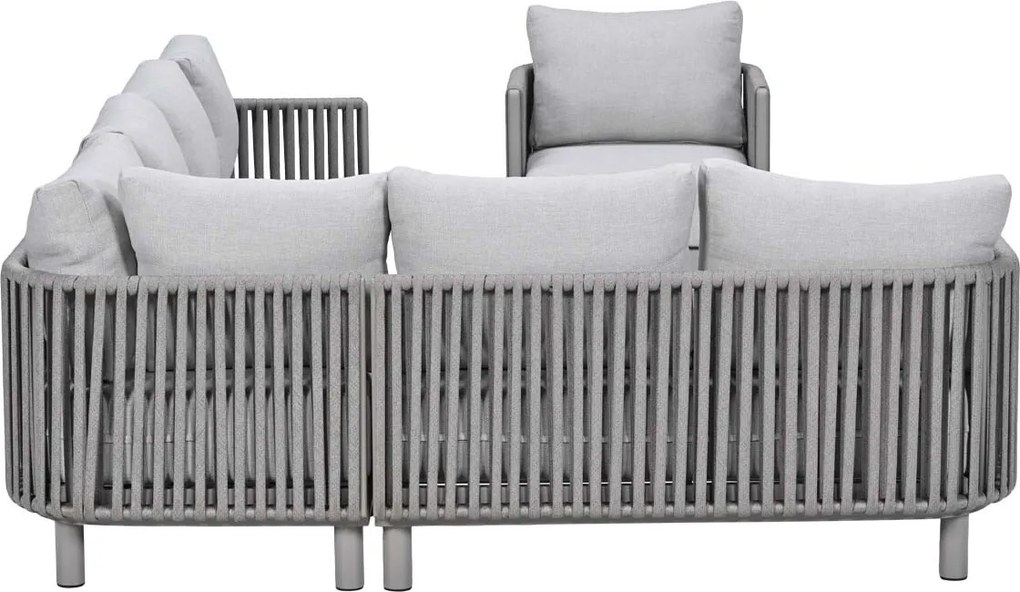 Garden Impressions Andong loungeset hoek 7-delig - taupe