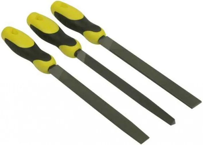 Stanley set vijlen 3-delig halfzoet 200 mm