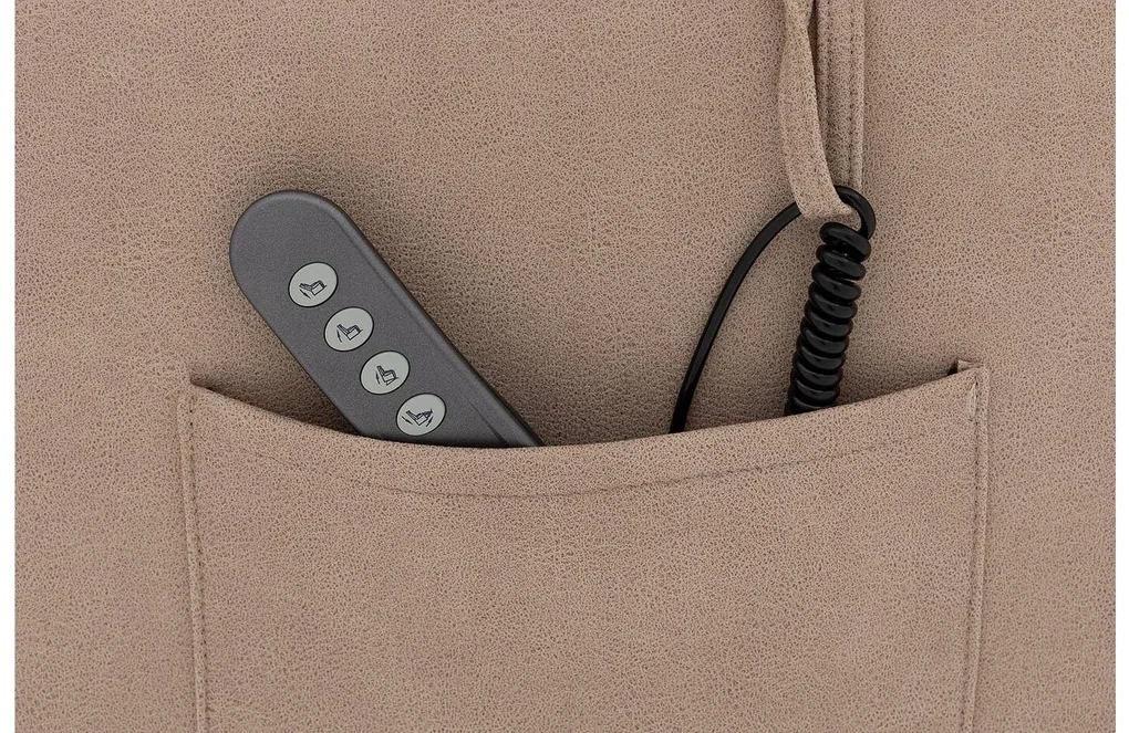 Goossens Relaxstoel Troyes, Relaxfauteuil - lift up systeem+2 motors (140 kg)