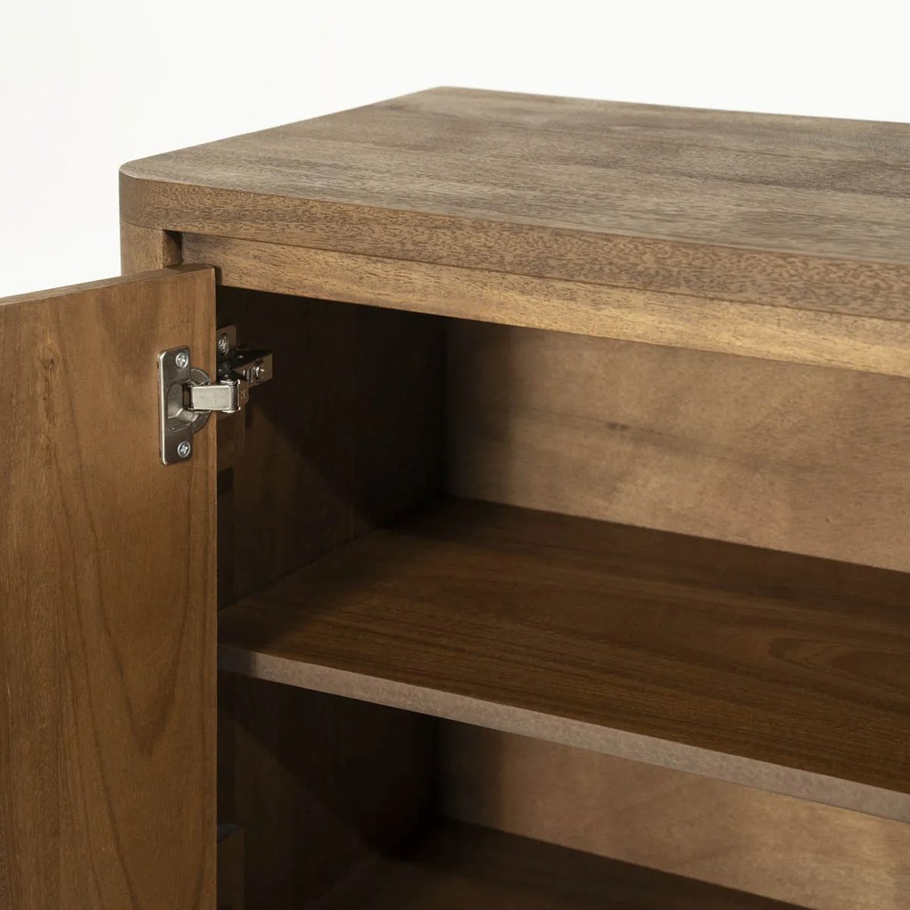 Tv Dressoir Mangohout 160 Cm - 160x40x61cm.