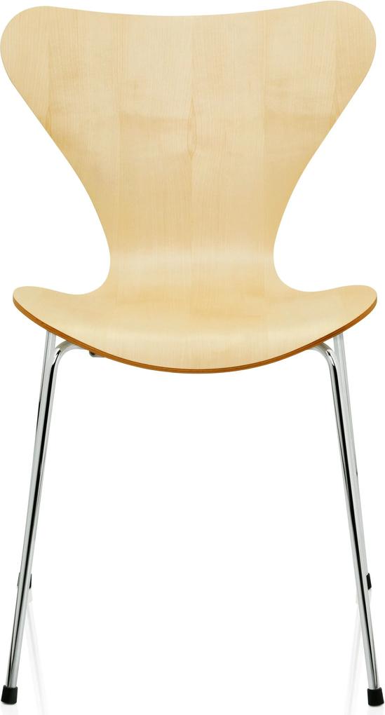 Fritz Hansen Vlinderstoel Series 7 stoel naturel esdoornfineer