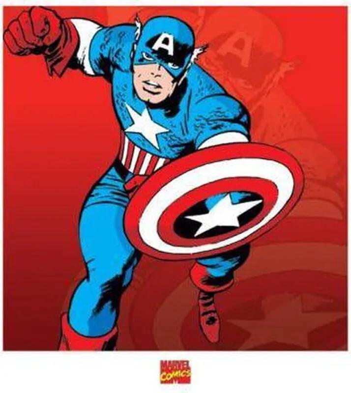 Comics - Captain America Poster 40x40cm