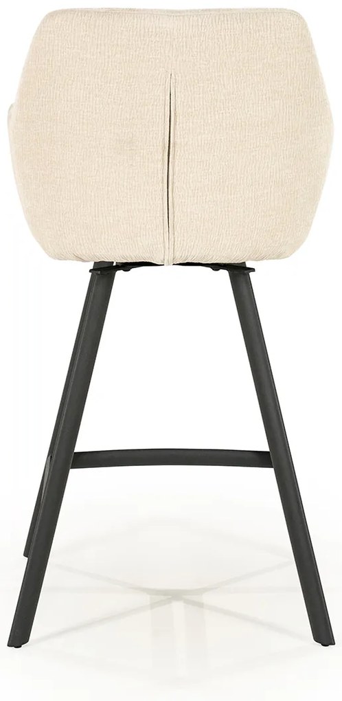 By-Boo Bliss Draaibare Barkruk Stof Beige