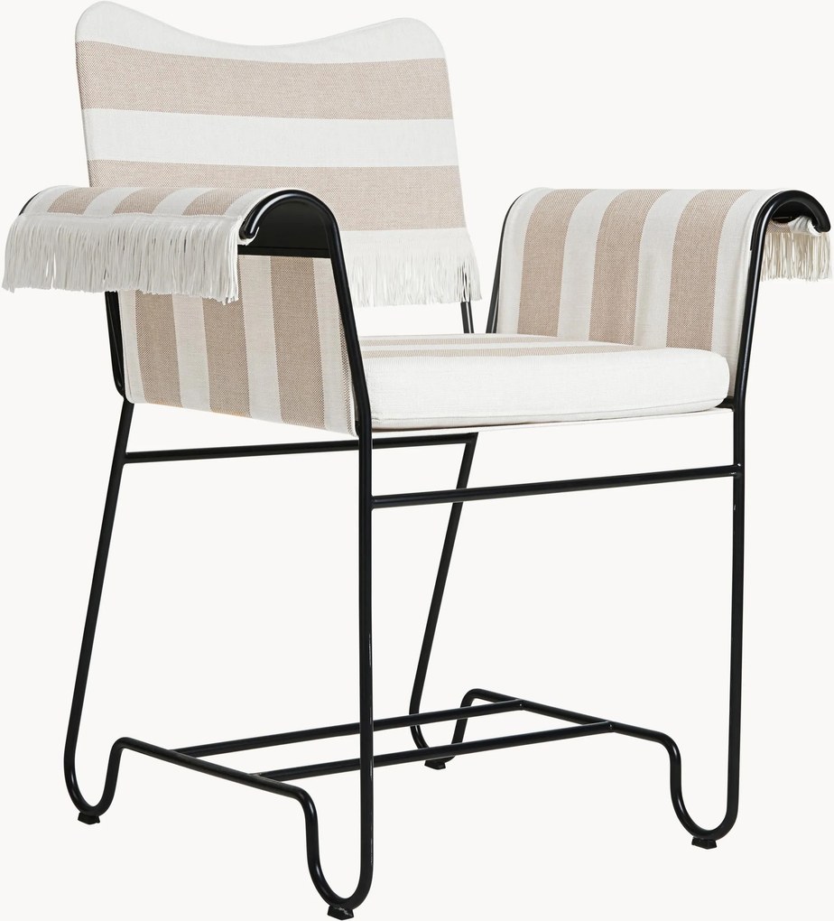 Tuinstoel Tropique met franjes