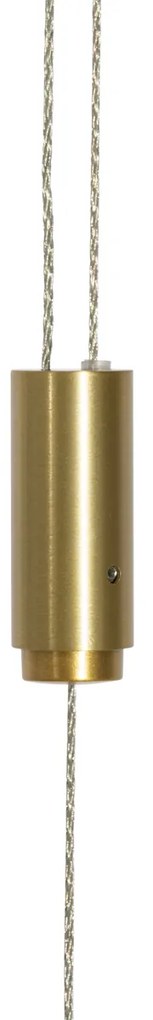 Moderne verstelbare hanglamp goud incl LED - Lamba