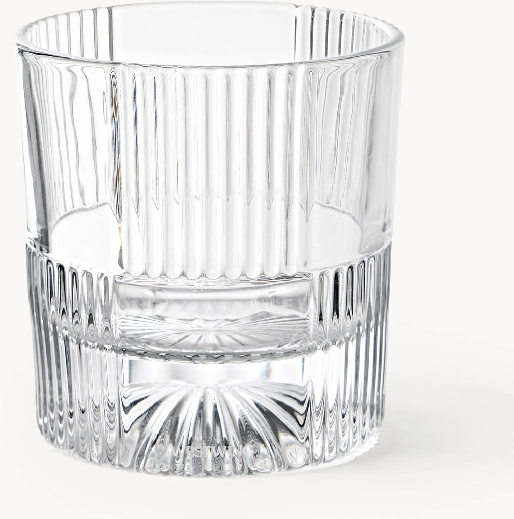 Tumblers Bicchi met reliëfpatroon, 4-delig