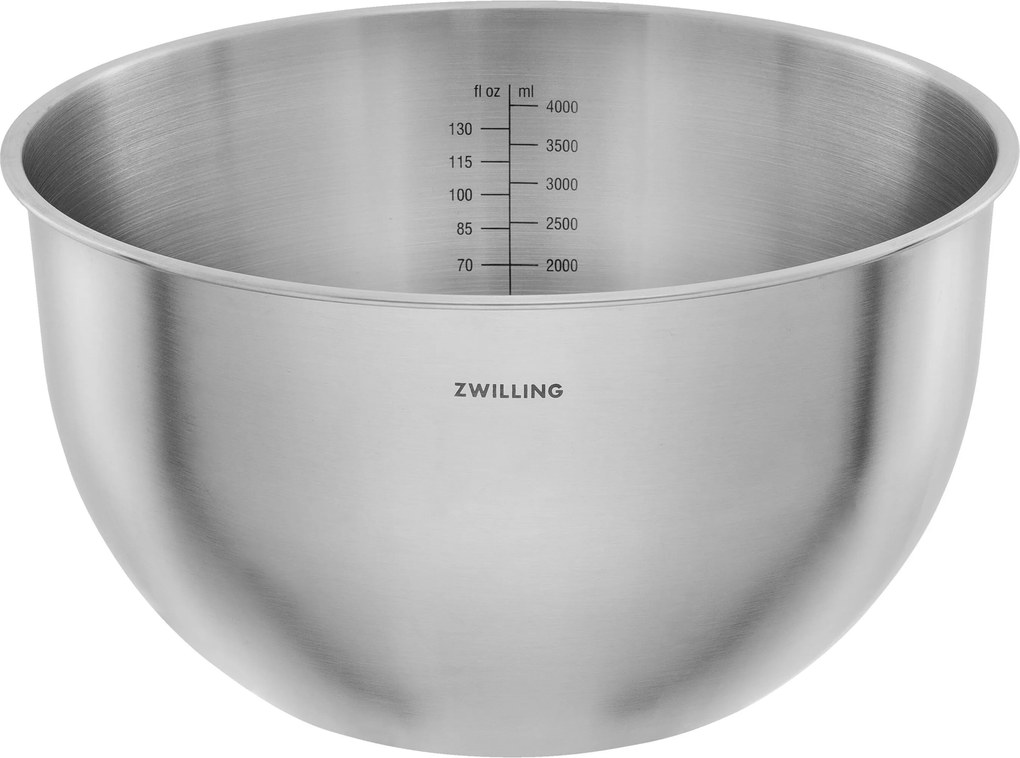 ZWILLING Fresh & Save BOWLS Vacuümkom L / 24 cm, Roestvrij staal, Zilver - Fresh & Save BOWLS - ZWILLING