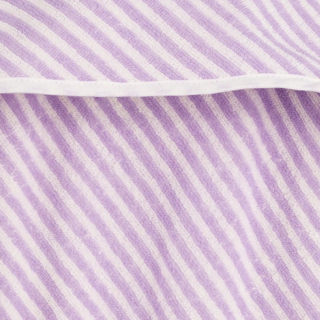 Gestreepte badcape in katoen Malo 360 g/m2