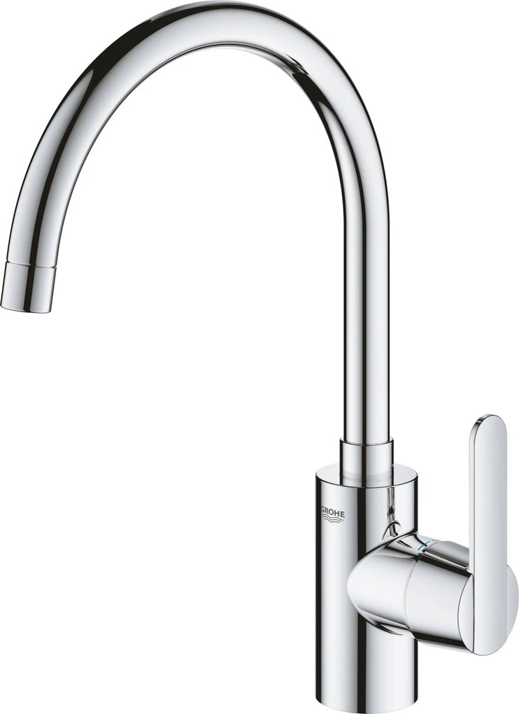 Grohe QuickFix Get keukenmengkraan met hoge uitloop chroom
