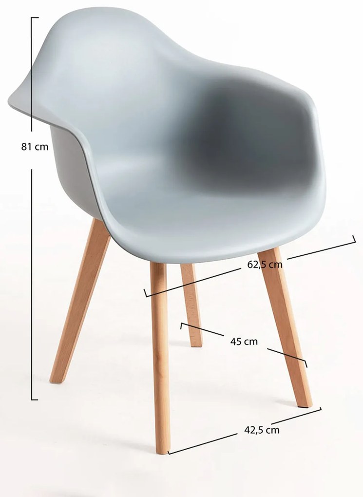Set 4 Belu Stoelen