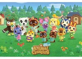 Posters Multicolour Animal Crossing  TA7668