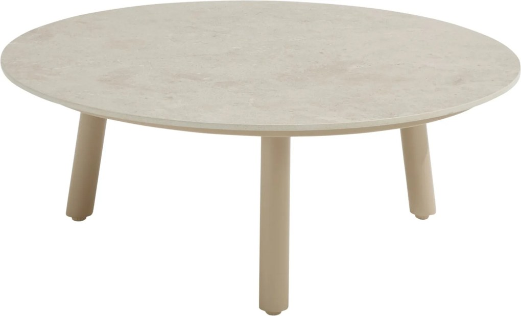 Salute lounge tuintafel 80xH30 cm ceramic latte Taste 4SO
