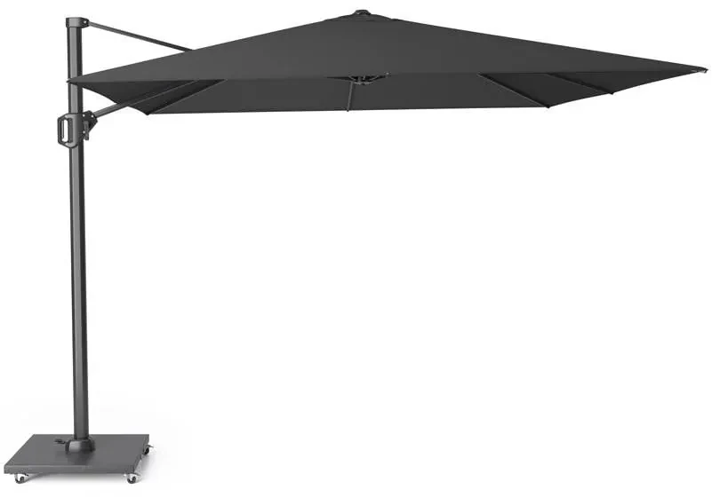 Challenger T1 zweefparasol 300x300 cm zwart