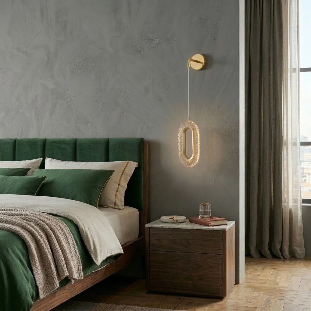 LED-WANDLAMP G172-W GOLD