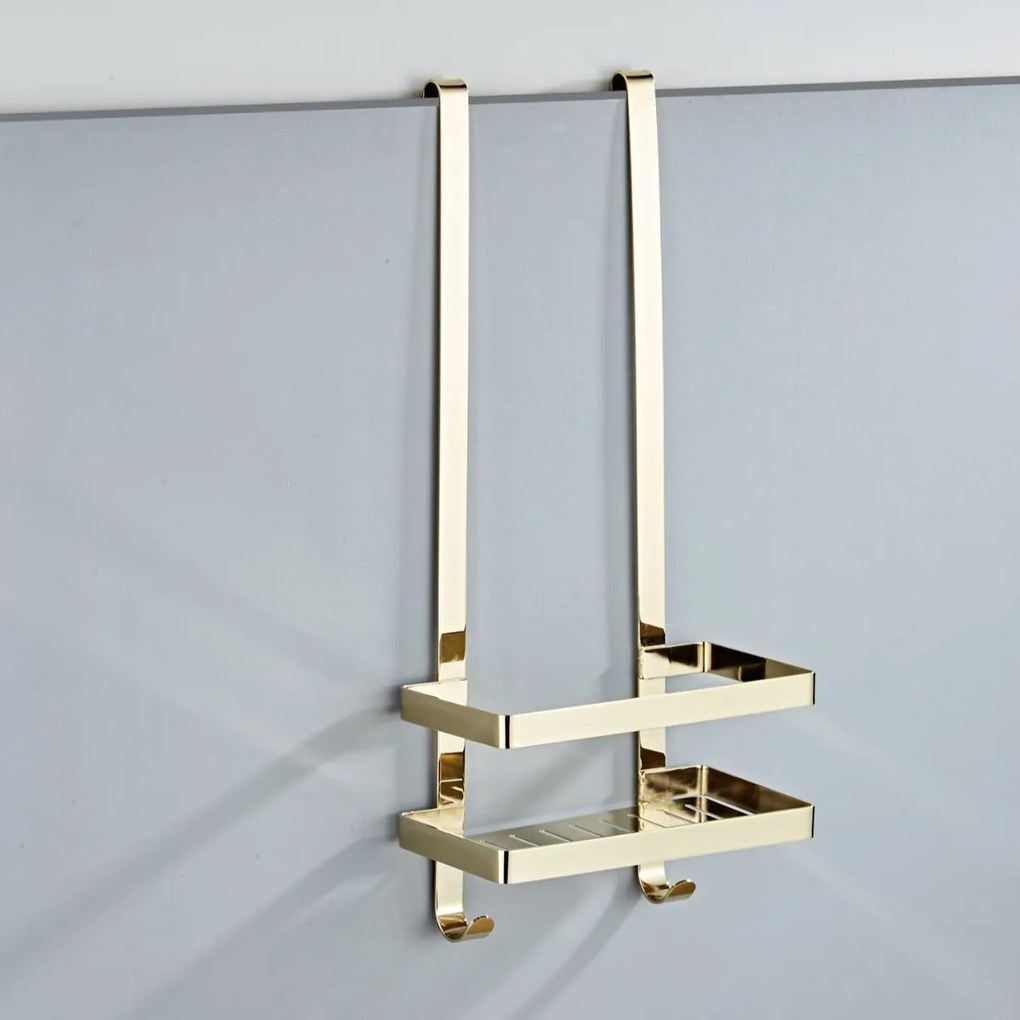 Saniclear Dorado doucherek / shampoohouder 52cm goud