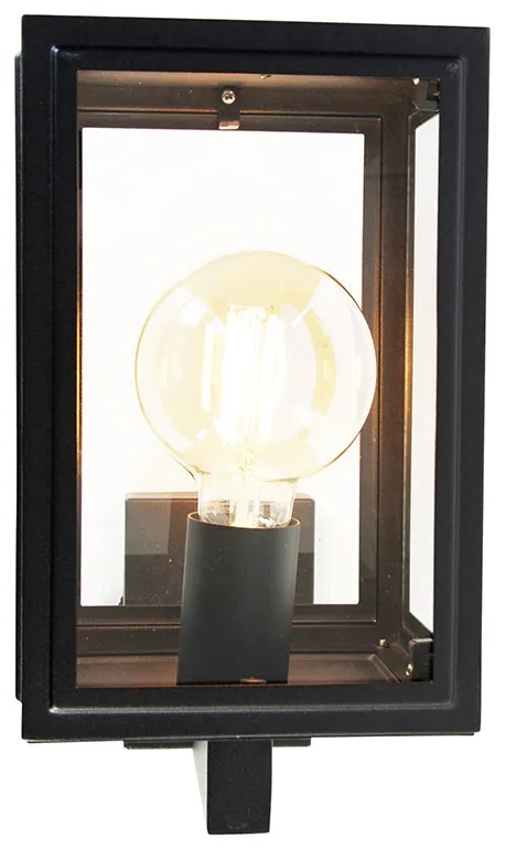 Smart landelijke wandlamp zwart incl. Wifi G95 - Sutton Up