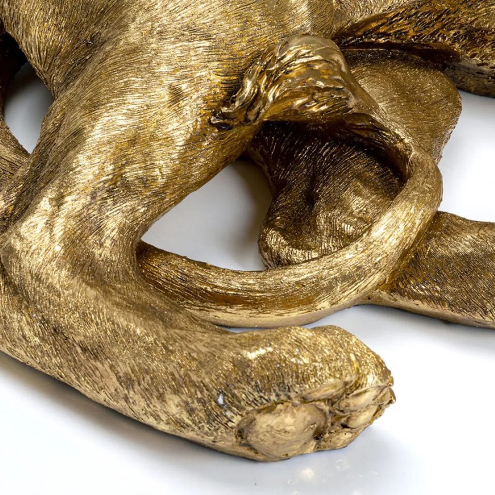Liggende Leeuw Goud