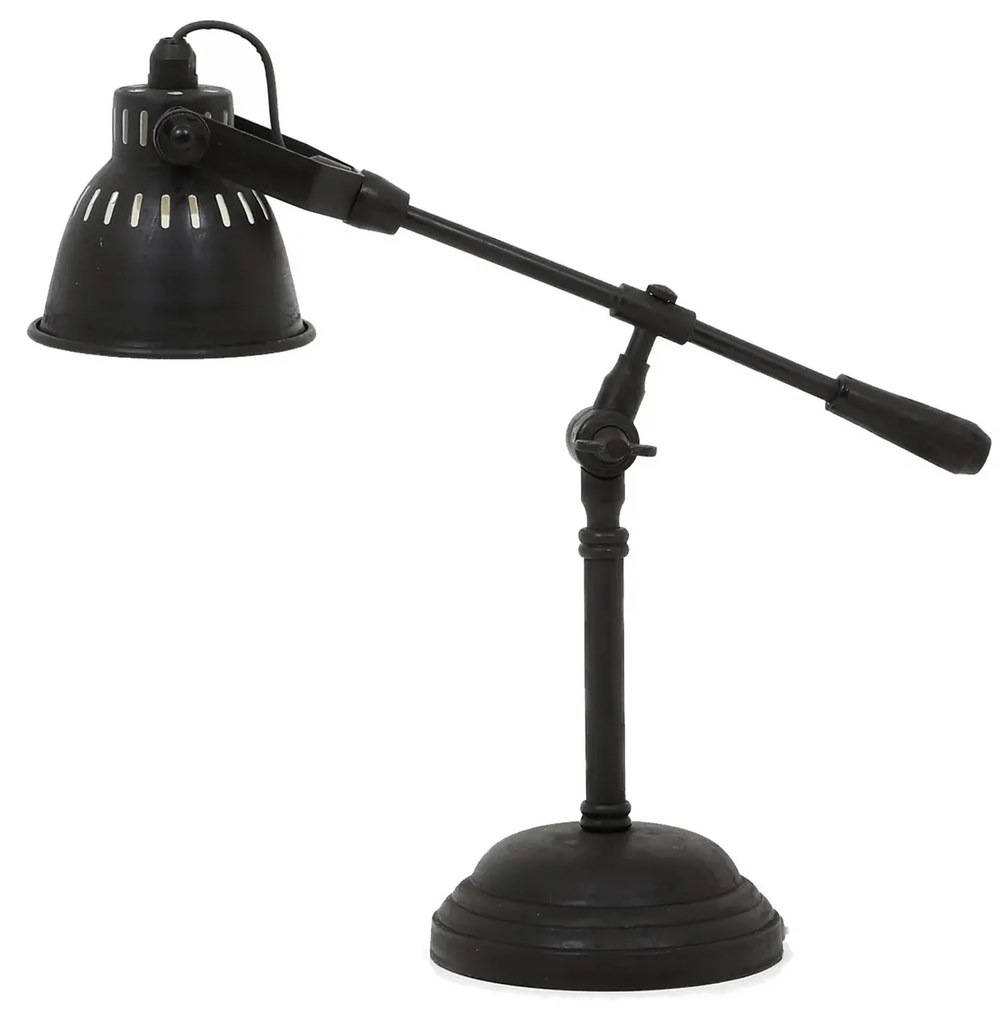 Bureaulamp Key West antiek Zwart