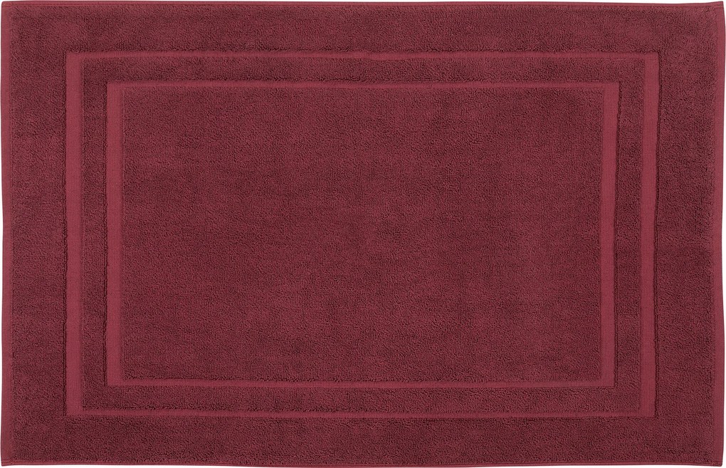 Badmat Hotel Collectie - 50 x 80 - bordeaux