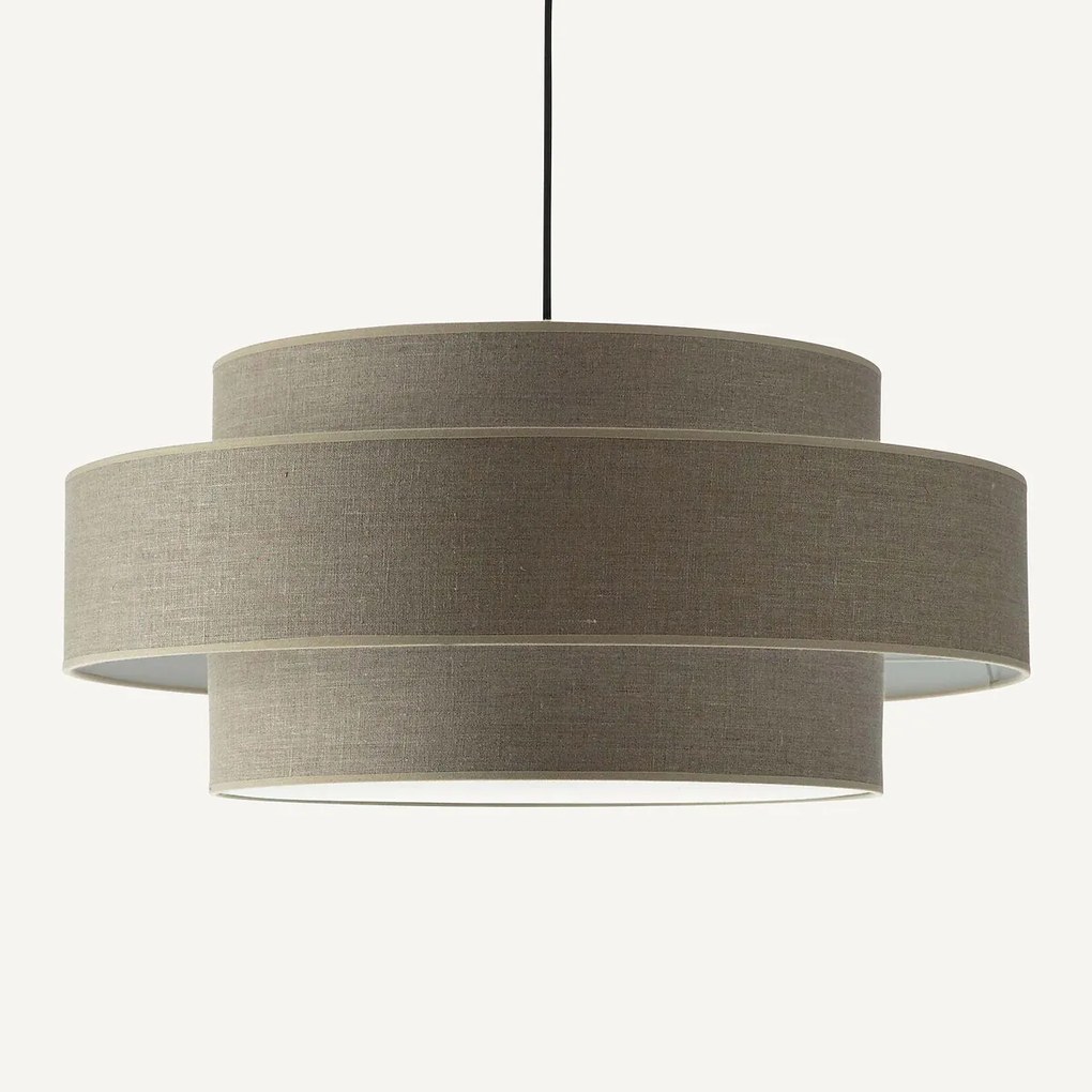 Lampenkap in linnen Souko