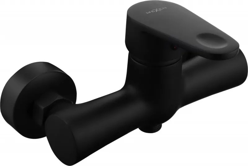 Mexen Kama douchekraan, zwart - 72540-70