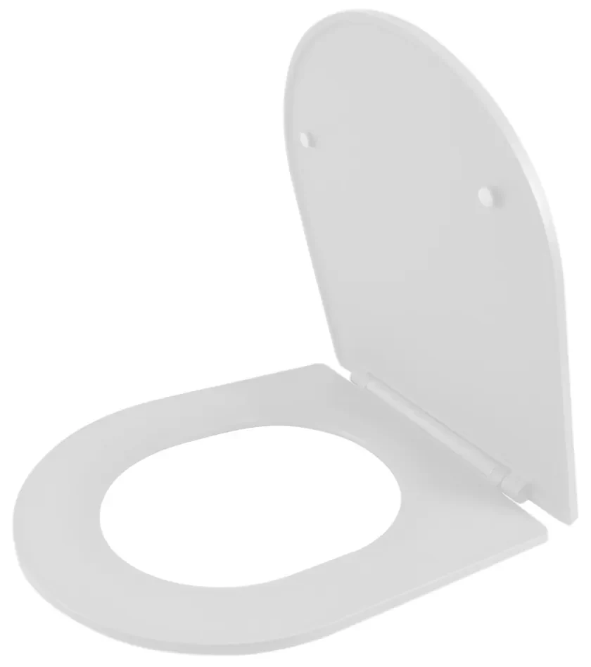 Saniclear Itsie softclose toiletzitting glans wit