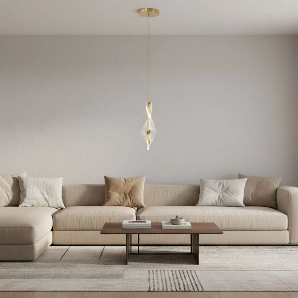 Hanglamp LED G120-CP GOLD