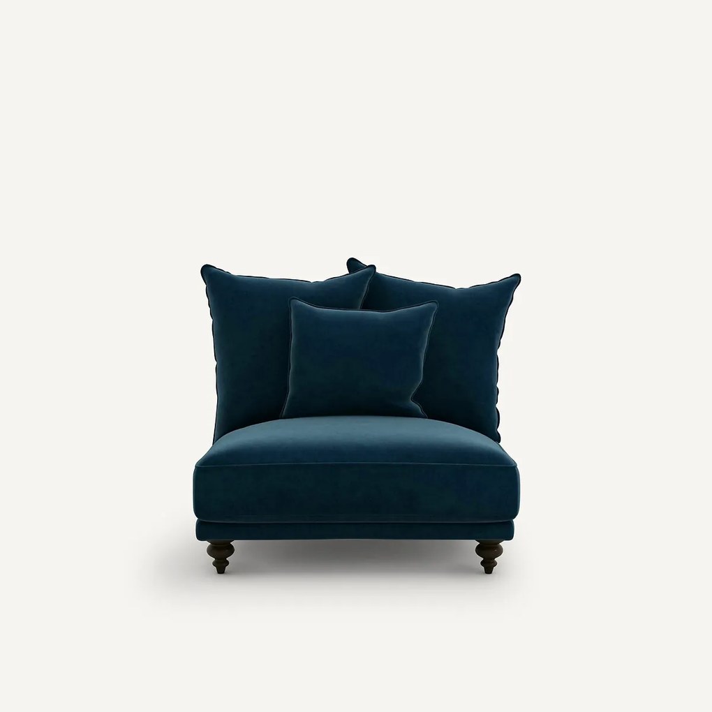 Bank in fluweel, Lazare