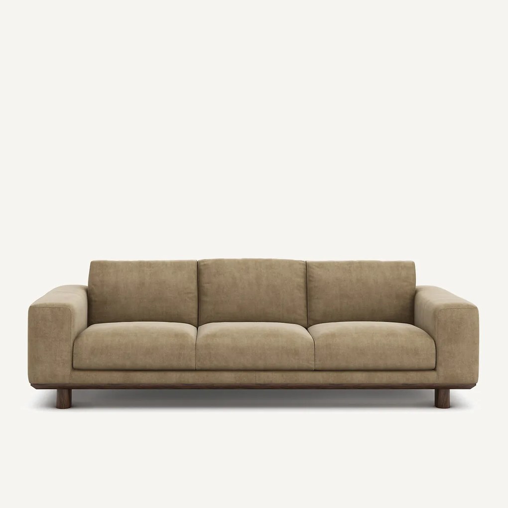 Bank van stonewashed fluweel, CEREA