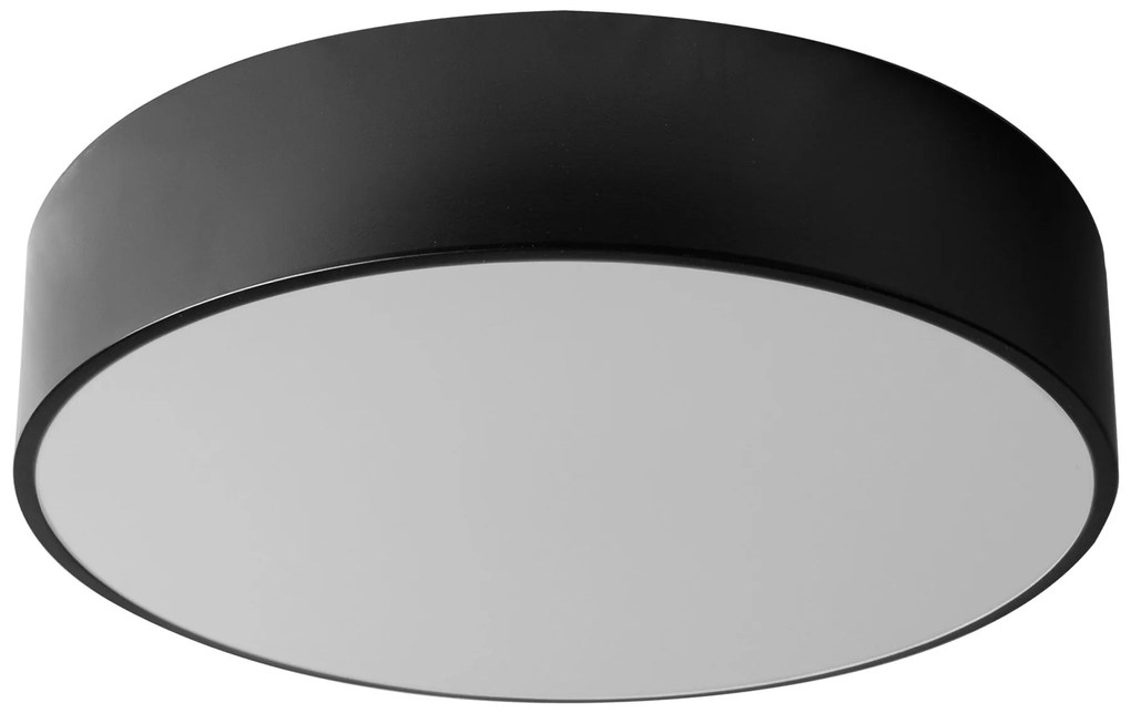 Plafondlamp 40cm Rond Zwart Plafond app642-4c