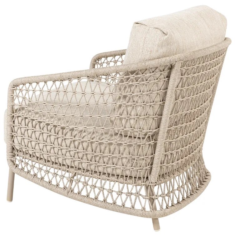 4 Seasons Outdoor Puccini loungestoel - latte