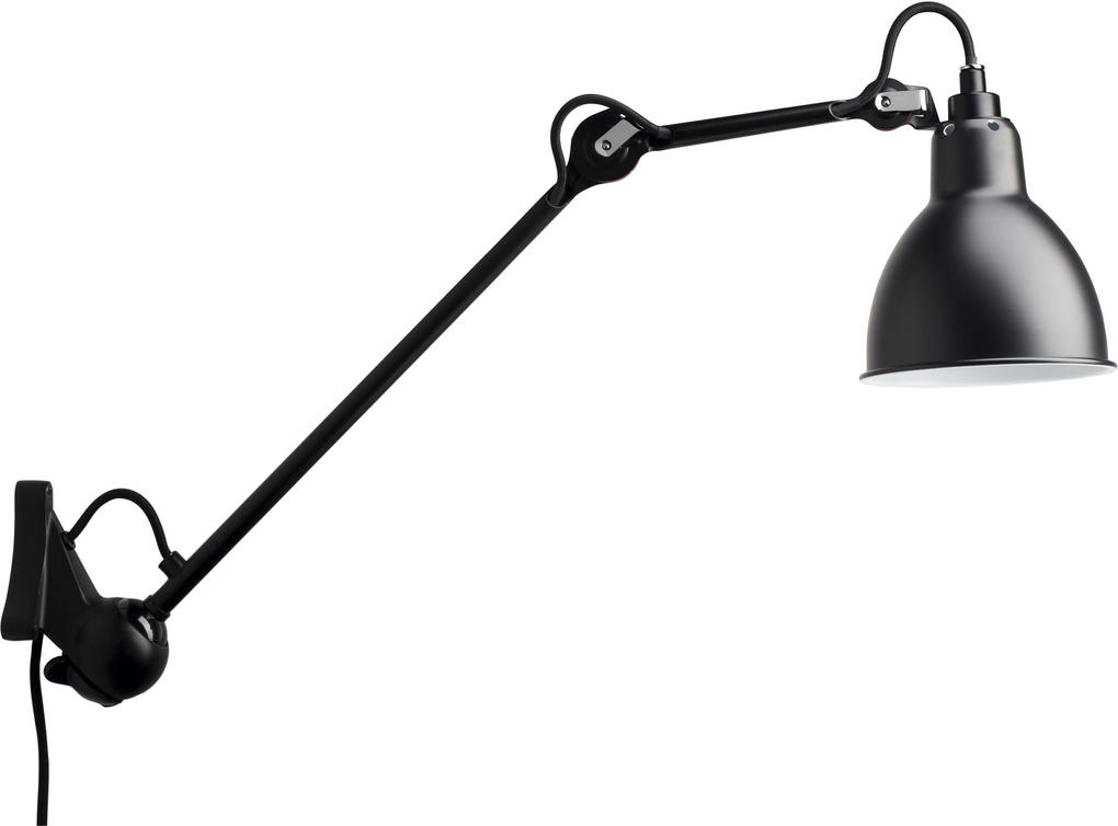 DCW éditions Lampe Gras n222 wandlamp zwart