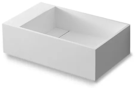 SSI Design Veneto Solid Surface fontein 40x22x10cm mat wit