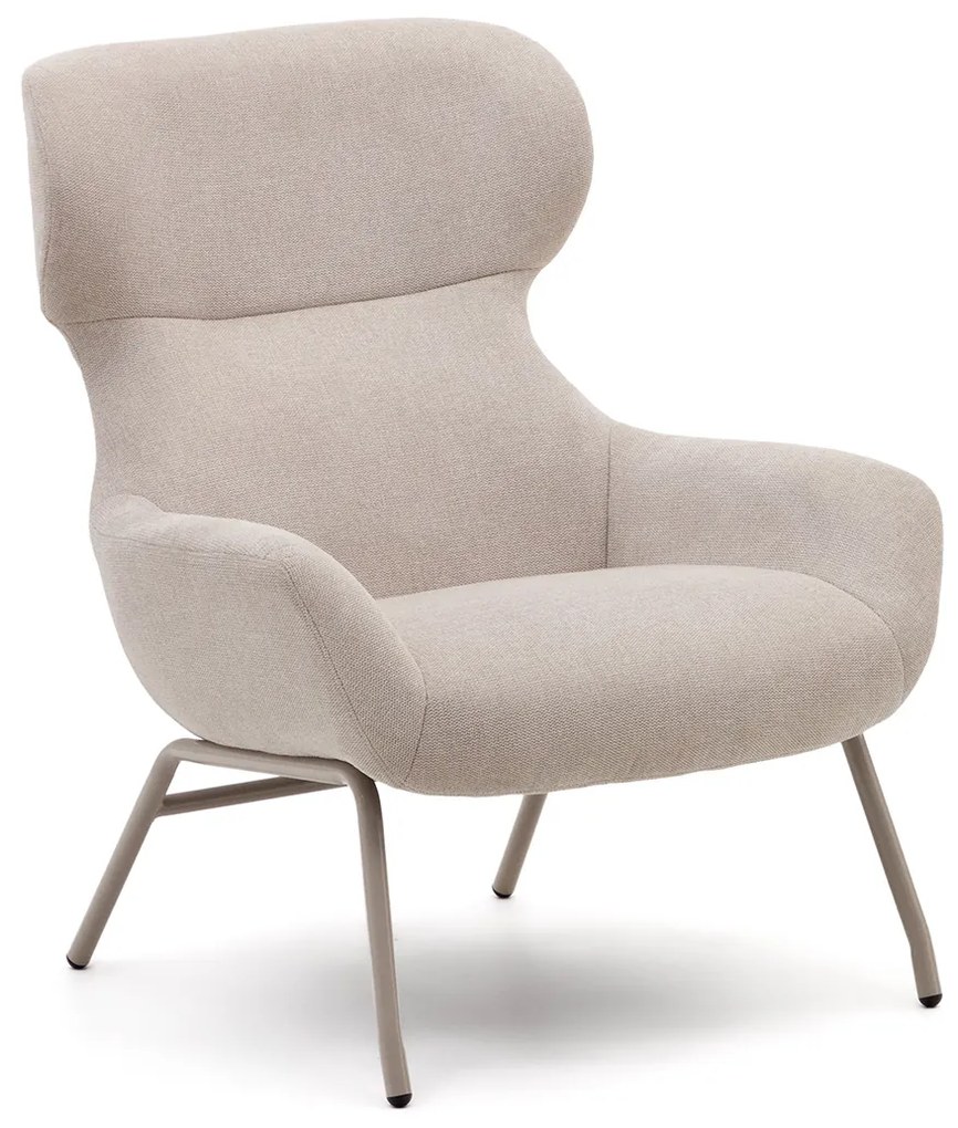 Kave Home Belina Moderne Fauteuil Beige