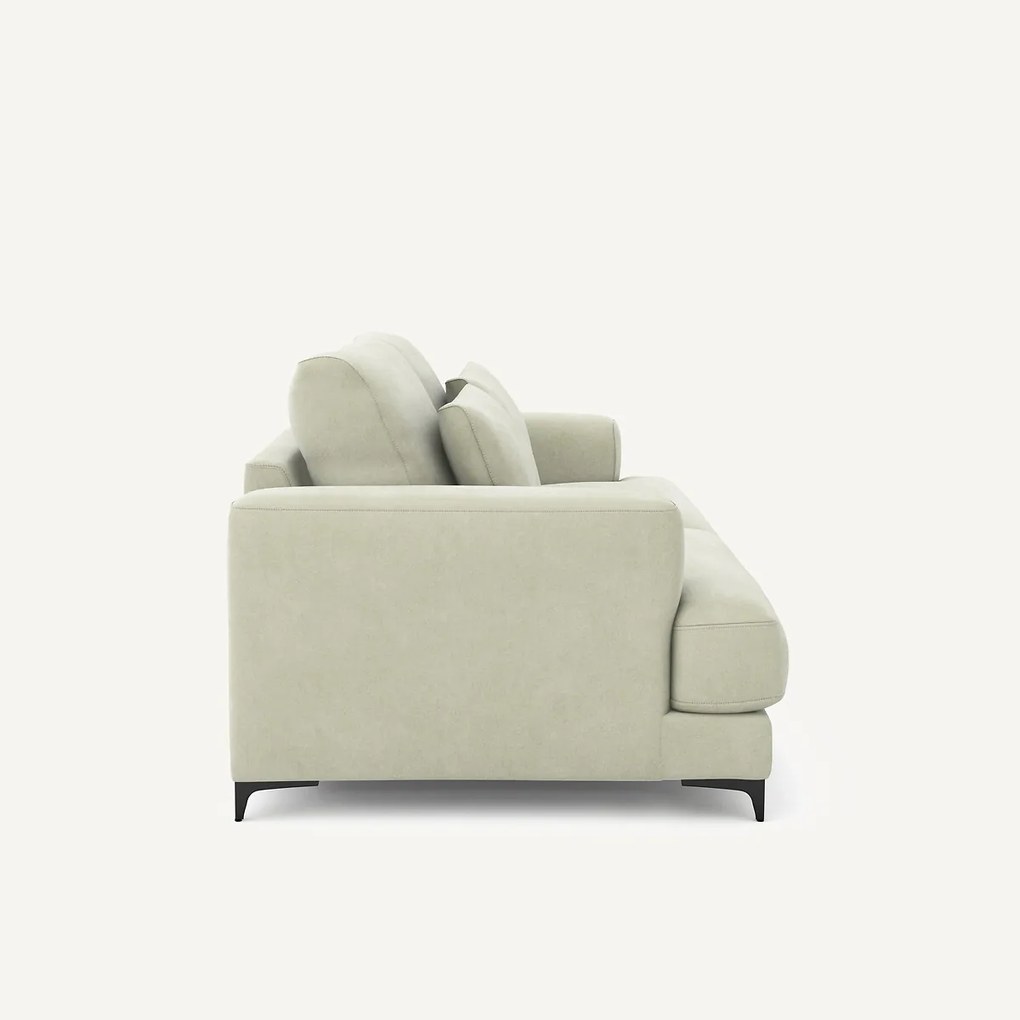 3-zits slaapbank stonewashed fluweel, Marsile