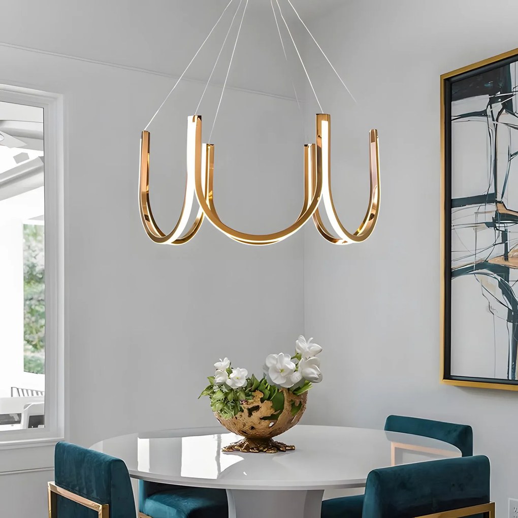 LED hanglamp APP1749-CP Gold