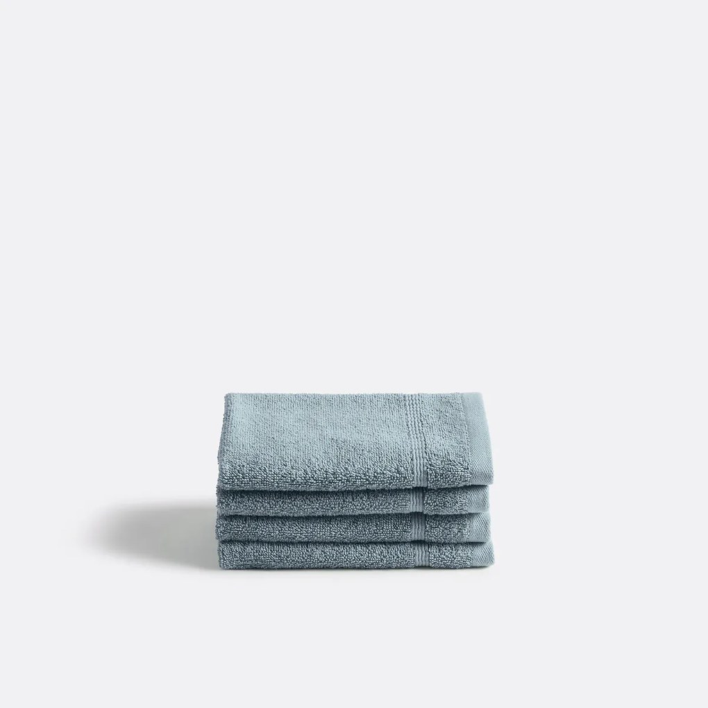 Set van 4 gastendoekjes in badstof 600 g/m², Zavara