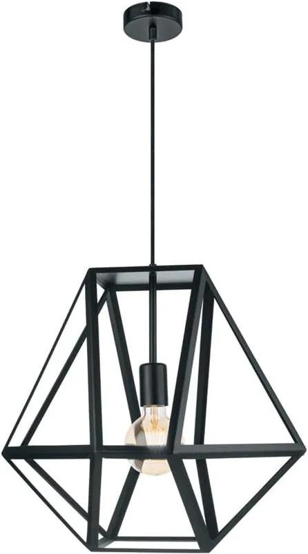 EGLO hanglamp Embleton - zwart - Ø46 cm - Leen Bakker