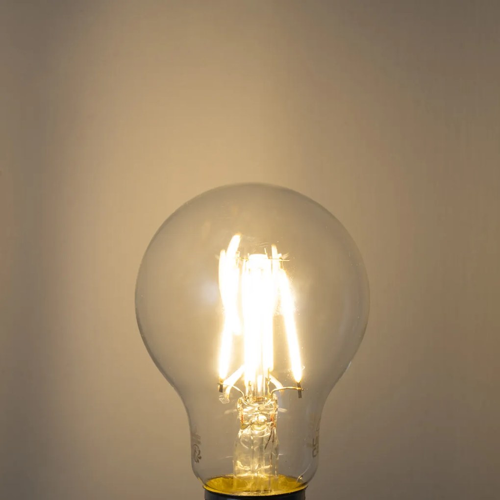 Set van 5 E27 dimbare LED lampen A60 helder 4.5W 500 lm 2700K