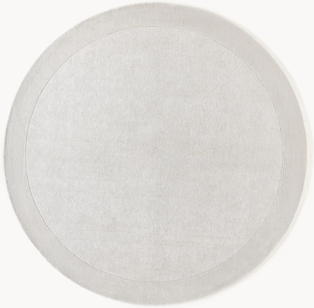 Rond laagpolig vloerkleed Kari