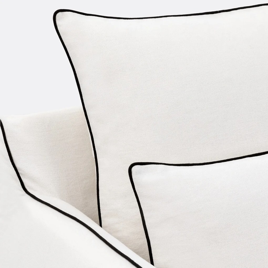 Fauteuilhoes, dik linnen, Odna