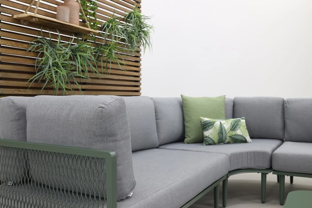 Garden Impressions Nina loungeset - Moss green/light grey