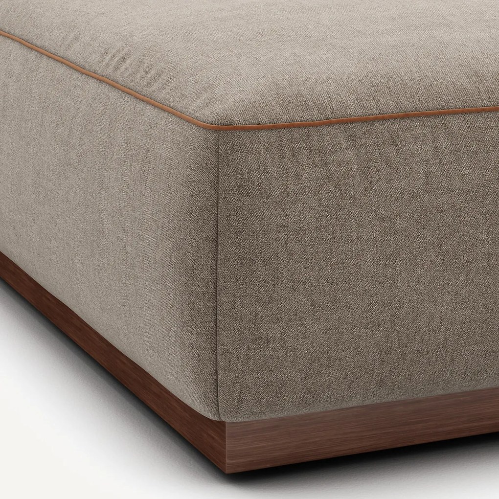 Voetensteun in gemêleerd canvas, JACOPO