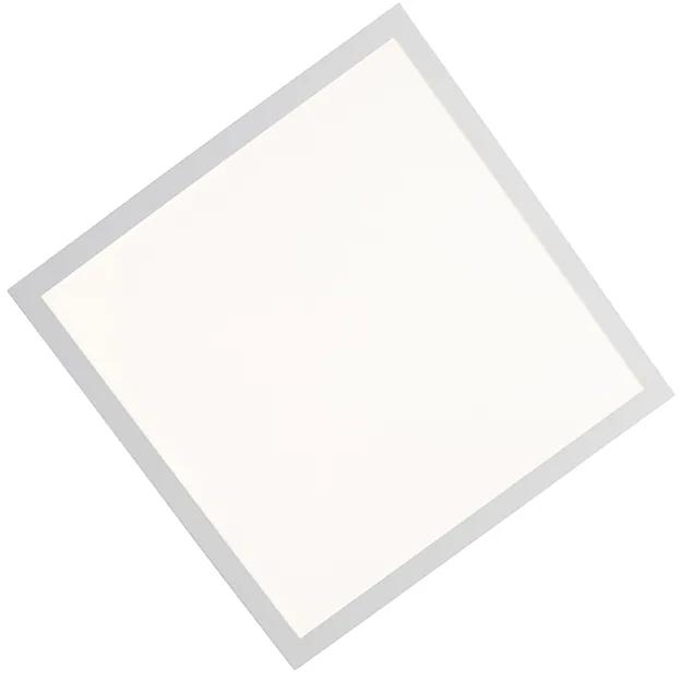 Plafondlamp met dimmer wit 45 cm incl. LED met afstandsbediening - Orch Modern vierkant Binnenverlichting Lamp